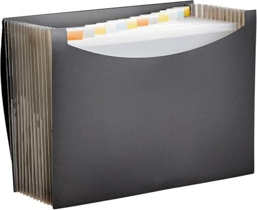 Amazon Basics Expanding Organizer File Folder - Stay Organized