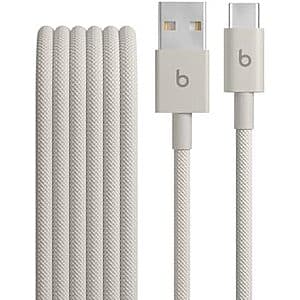 5' Beats USB-A to USB-C Woven Charging Cable (Surge Stone) $5