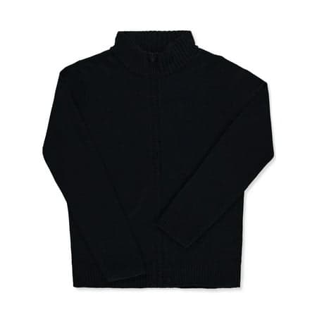 French Toast Boys' Mock Neck Zip Sweater, Navy, Sizes XS-XL