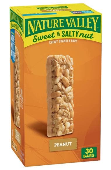 Crunchy & Wholesome Nature Valley Granola Bars, Pack of 30