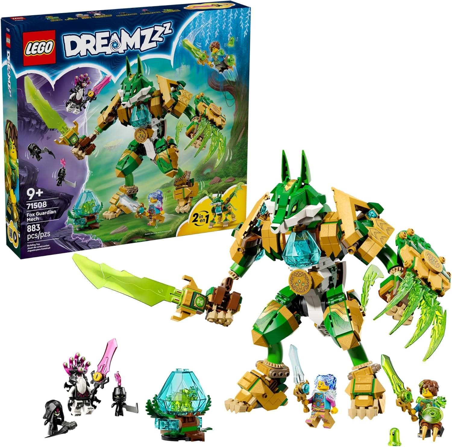 Build the LEGO Dreamzzz: Season 4 Fox Guardian Mech
