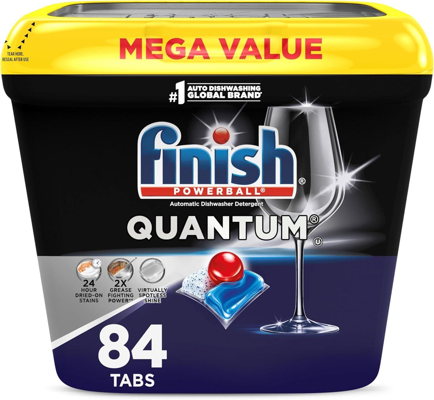 Finish Quantum Dishwasher Pods - Powerful Cleaning, Great Value