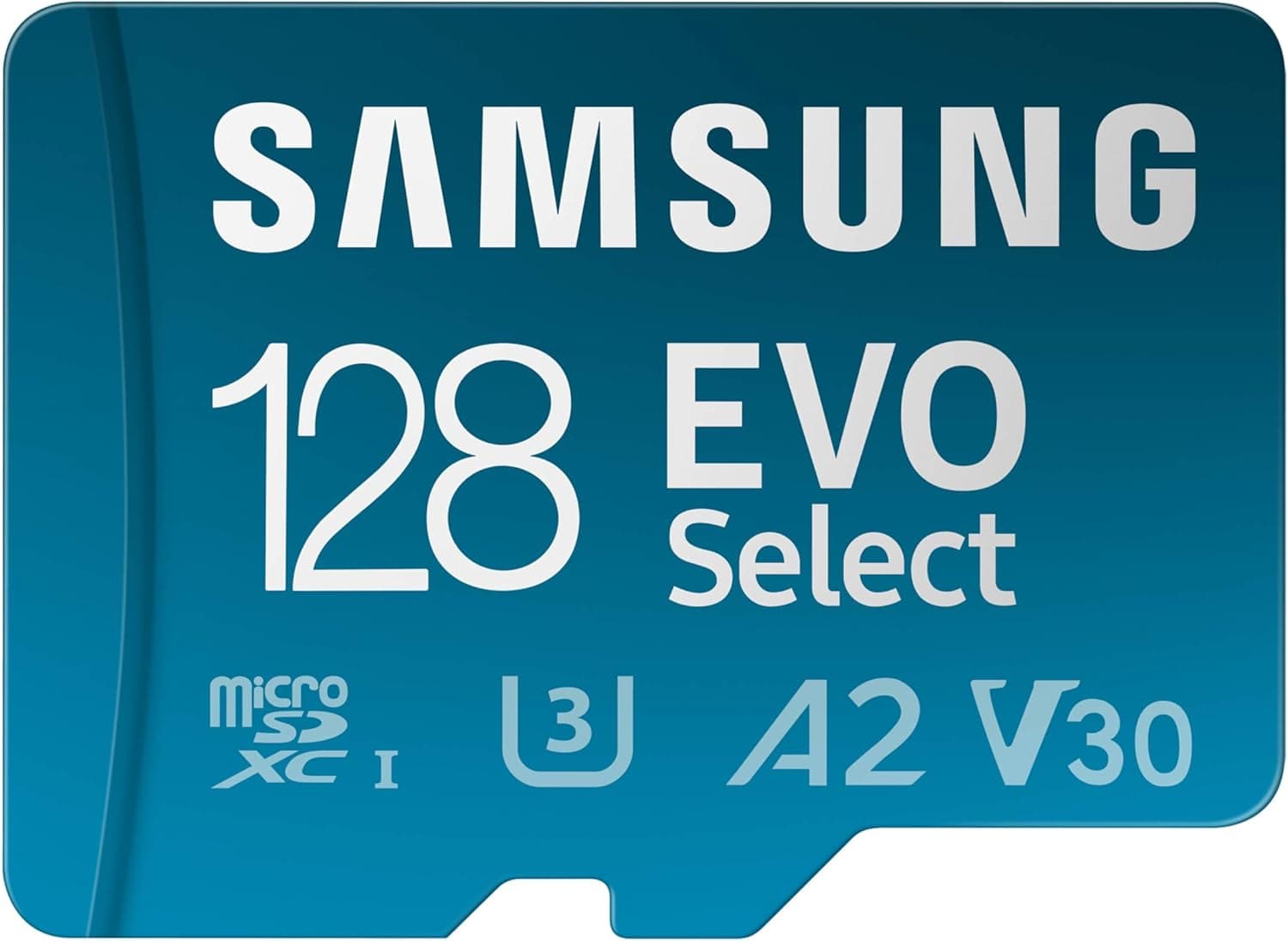 Superfast Samsung EVO Select 128GB microSD Card