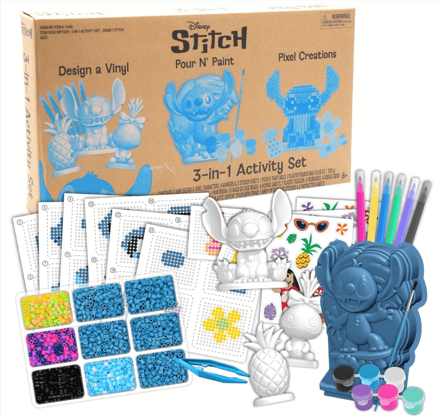 Tara Toys Disney Stitch 3-in-1 Activity Set