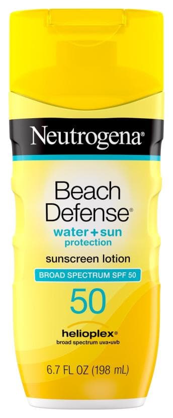 Neutrogena Beach Defense Sunscreen Lotion + $3 Walmart Cash