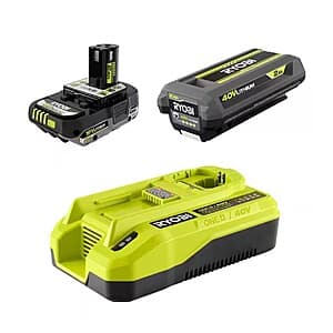 RYOBI ONE+ 18V/40V Cordless Tool Kit with Batteries and Charger
