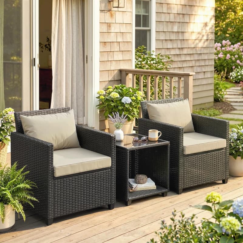 Cozy Outdoor Patio Set with Cushions: A Rare Find at 64% Off