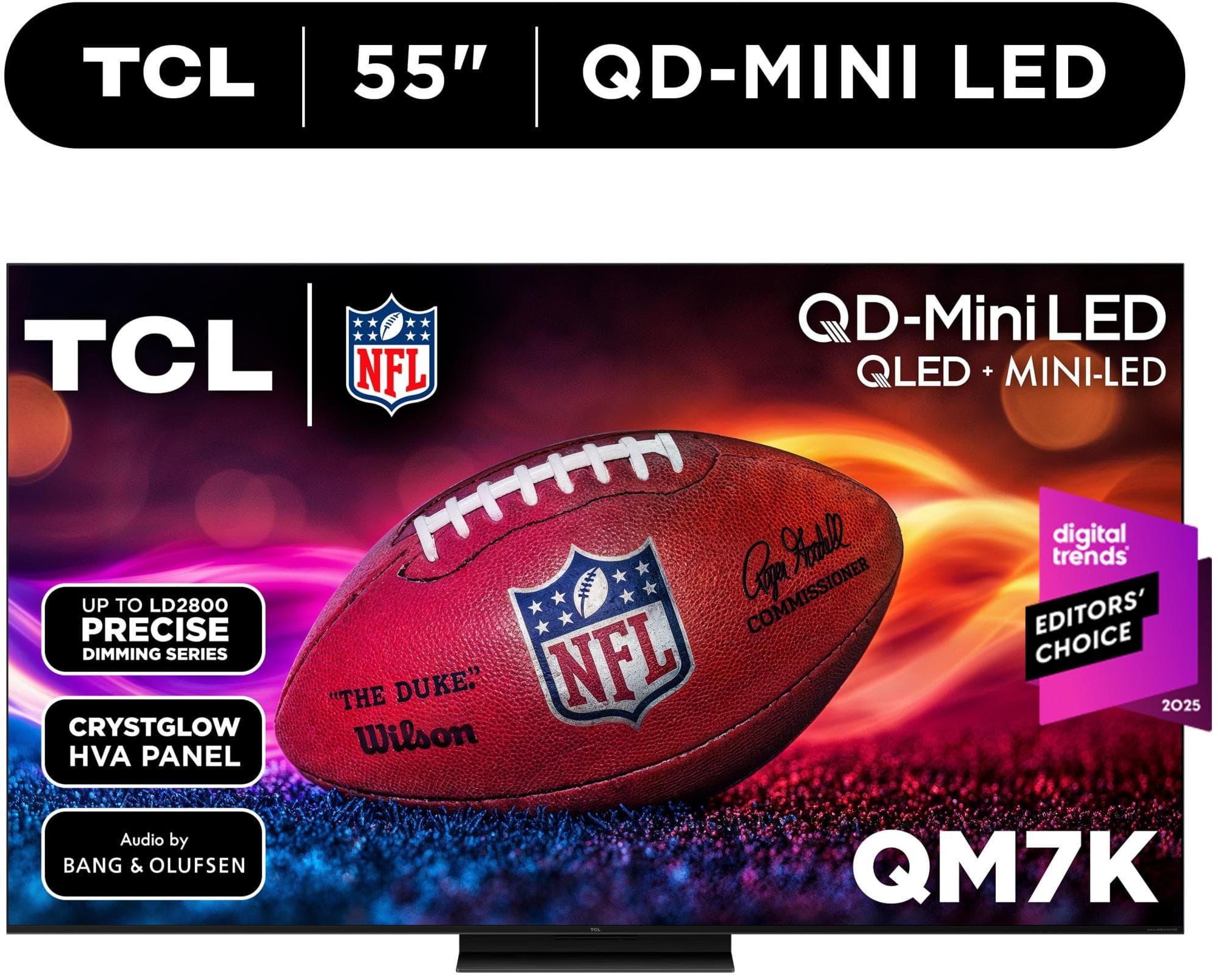 Save 37% on TCL 55" Mini-LED 4K 144Hz Smart TV