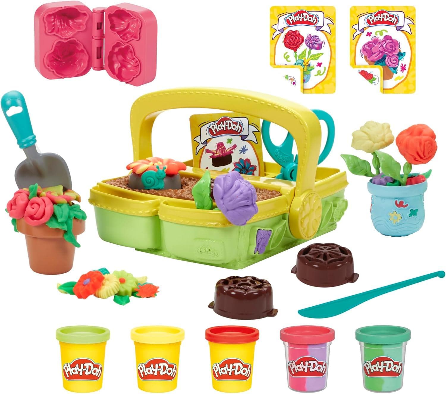 Play-Doh Blooming Flower Garden Toy Playset