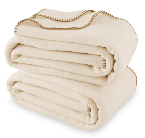 Cozy Fleece Blanket in Queen or King Size from Mainstays at Walmart