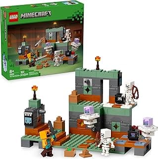 LEGO Minecraft The Trial Chamber Building Toy - Gamer Playset for Kids, Girls and Boys, Ages 8+ - Includes Shadow Hoodie Minifigure for Pretend Play - Gift Idea for Birthday - 21271
