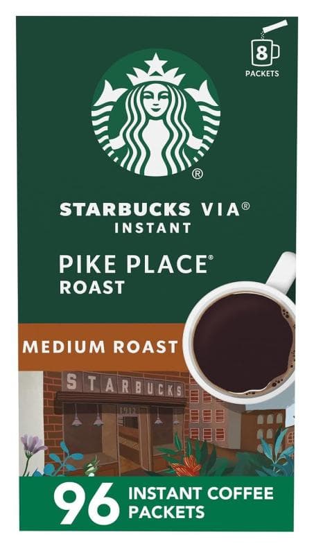 Save 25% on Starbucks VIA Instant Coffee 96-Count