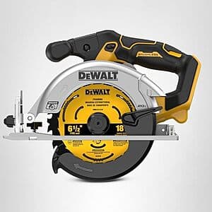 DEWALT 20V Max Brushless Cordless Circular Saw (Tool Only) - $119 with Free Shipping