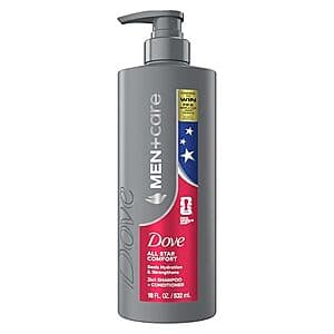 Dove Men+Care All Star Comfort Shampoo & Conditioner, 18-oz - Just $3.65 with Subscription