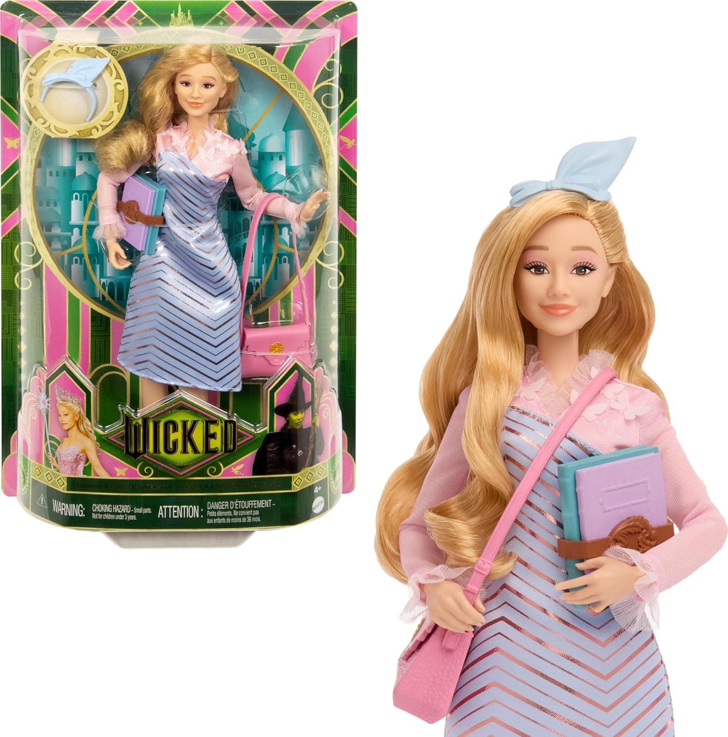 Mattel Wicked Glinda Fashion Doll with Accessories