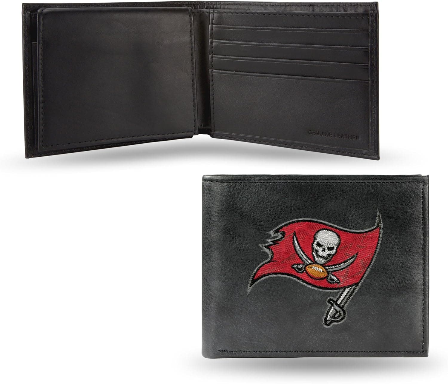 Rico Industries NFL Leather Wallet, Tampa Bay Buccaneers