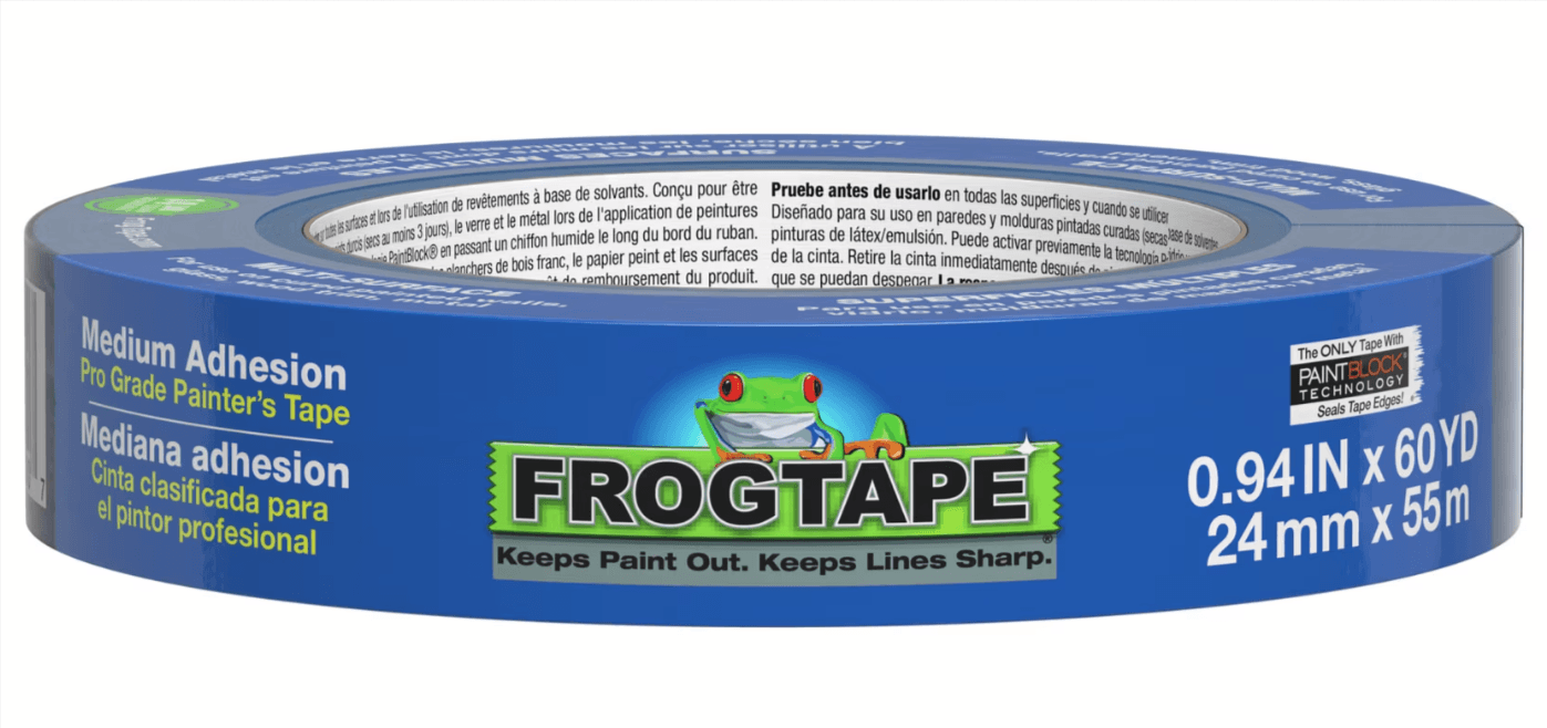 Save 63% on FrogTape Pro Grade Blue Painter's Tape at Walmart