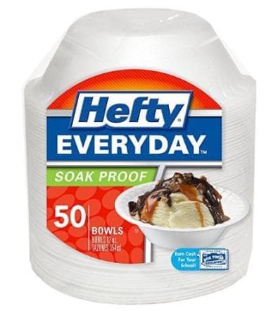 Hefty Everyday Foam Bowls - 60% Off