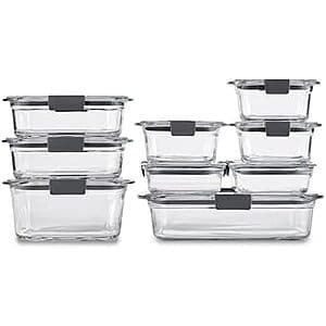 Prime Members: Rubbermaid Glass Food Containers, 9-Pack for $60 + Free Shipping