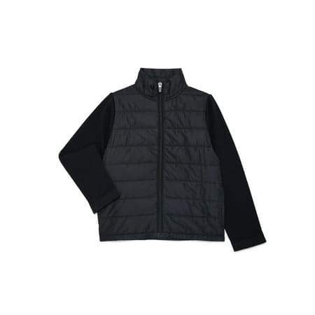 Athletic Works Girl's Hybrid Quilted Jacket, Sizes 4-18