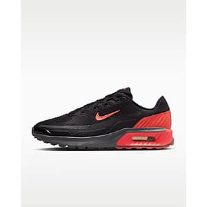 Save on Nike Air Max Bia Shoes in Black/Grey/Orange