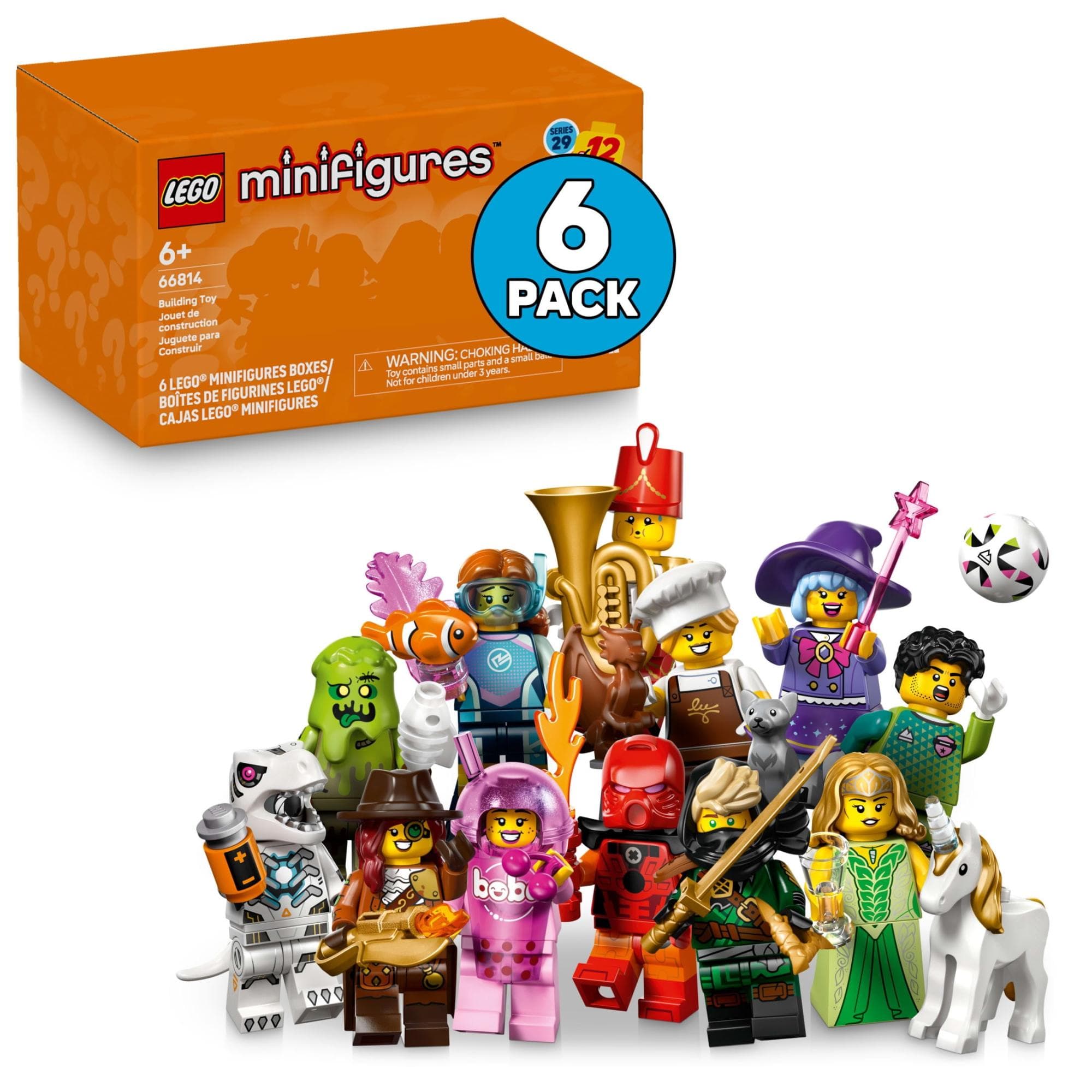 LEGO Minifigures Series 29 Mystery Box Multipack with 65% Savings at Walmart