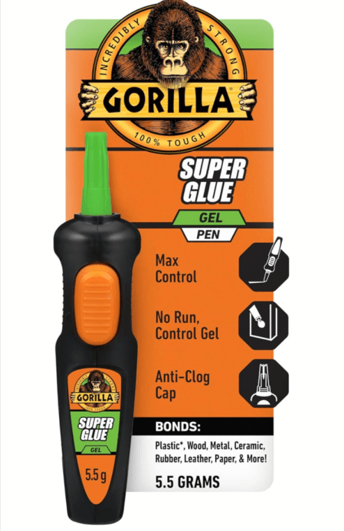Gorilla Super Glue Gel Pen - Reliable Adhesive in a Convenient Pen