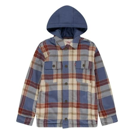 Levi's Boys Faux Shearling Lined Hooded Shacket, Sizes 8-20