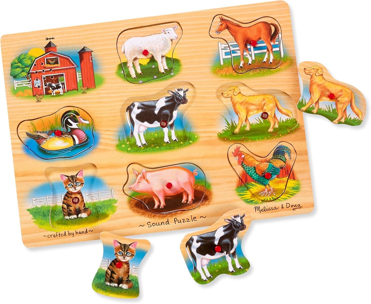 Bring the Farm to Life with Melissa & Doug Wooden Puzzle
