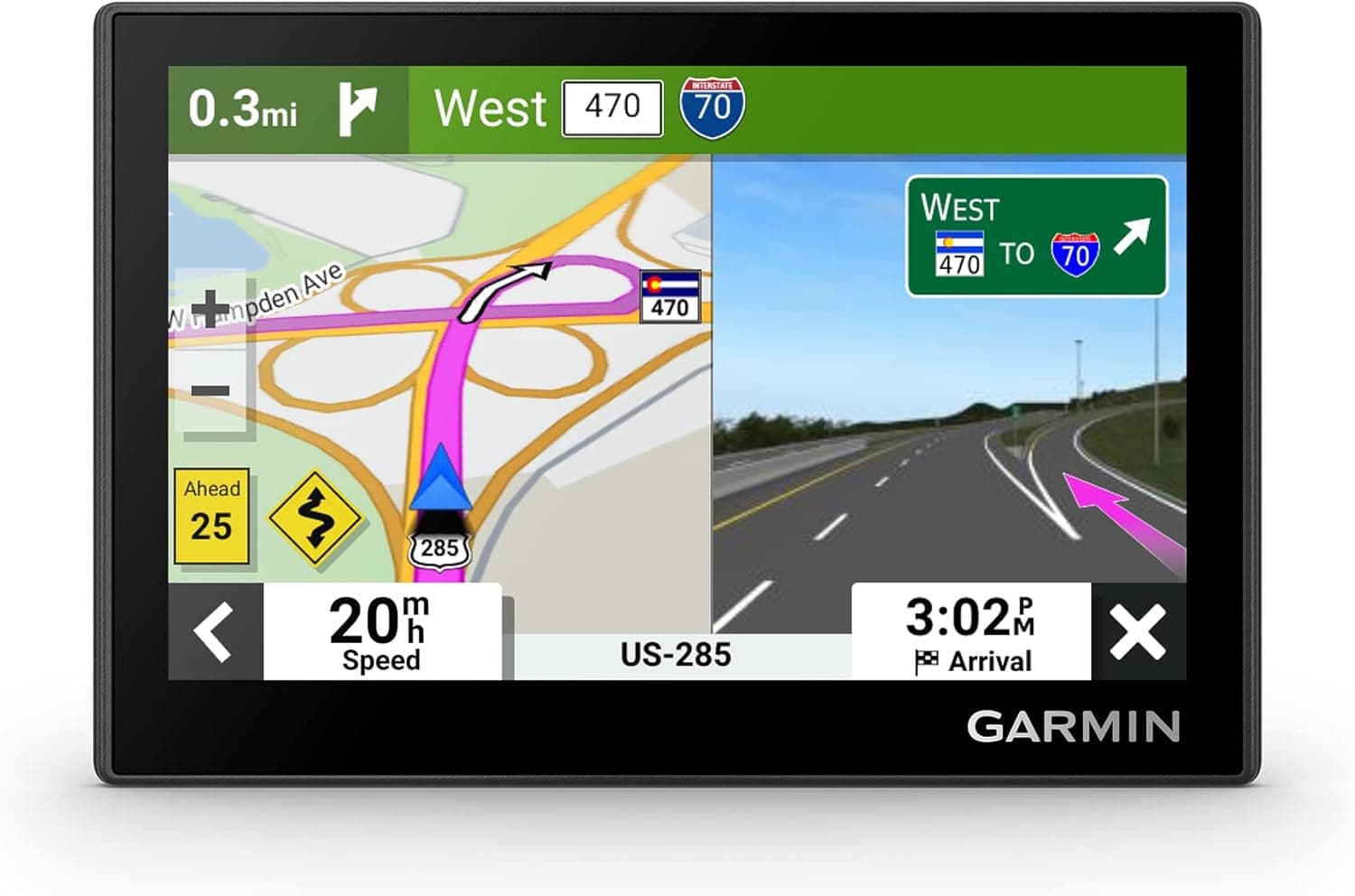 Garmin Drive 53 GPS Navigator - High-Resolution Touchscreen, Easy-to-Use