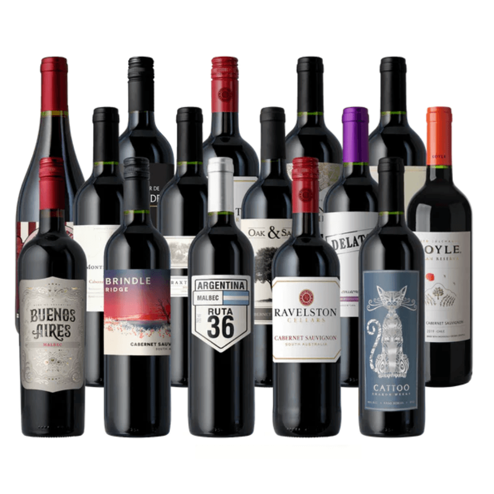 Savor Savings with 15 Cabs & Malbecs for $95