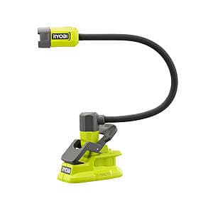 Ryobi 18V Cordless Flexible LED Clamp Light (Blemished) - $20 + Free Shipping