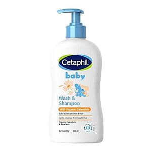 Cetaphil Baby Wash & Shampoo with Organic Calendula - $1.30 with S&S