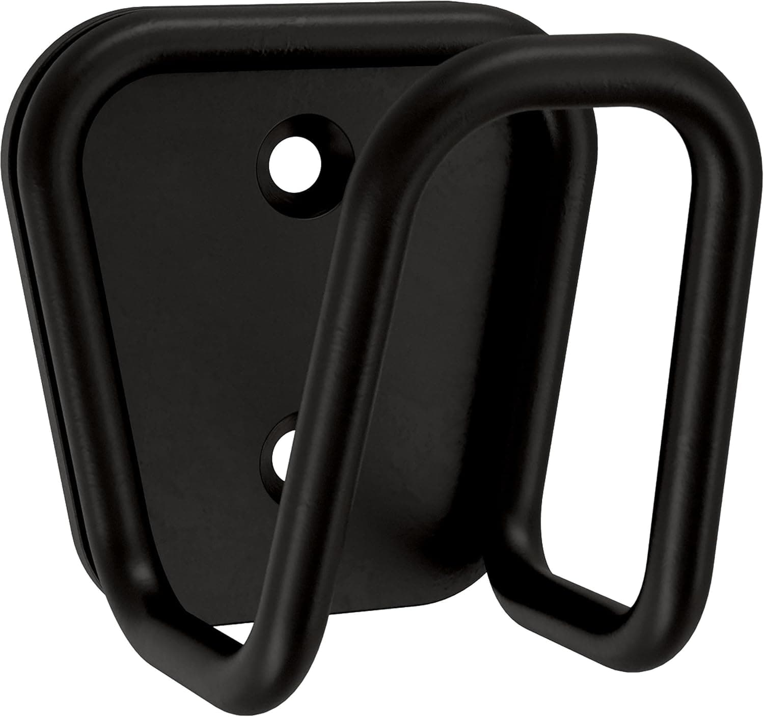 Franklin Brass Casual Farmhouse (5-Pack) Single Wall Hooks 1-Prong Coat/Hat Matte Black Hooks for Hanging Wall Mount Hanger Clothes, Purse, Bag, Towel Organization Decorative Wall Hooks B46708K-FB-C