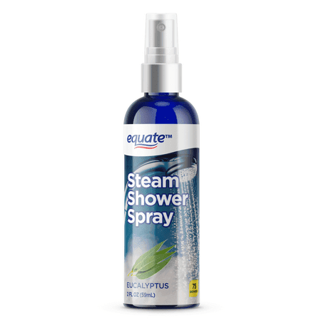 Equate Steam Shower Vapor Liquid Spray for Sinus Decongestant, Eucalyptus, 2 fl oz