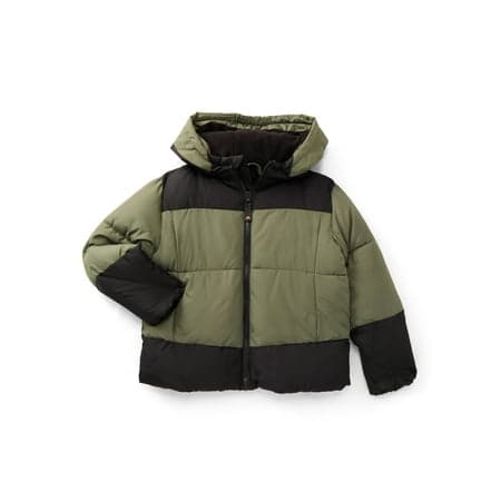 Ozark Trail Boys Puffer Jacket, Sizes 4-18 & Husky