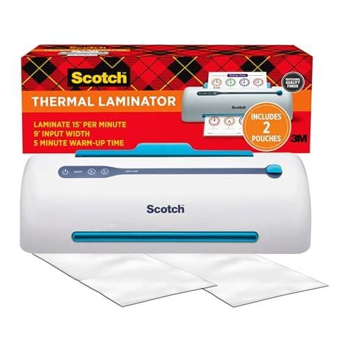 Protect Your Documents with the Scotch Pro Thermal Laminator