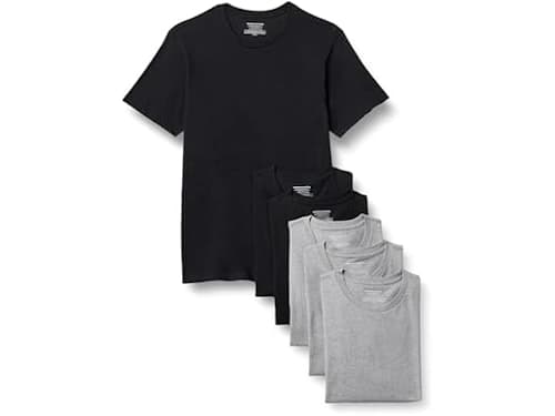 Amazon Essentials Undershirts 6-Pack: 50% Off