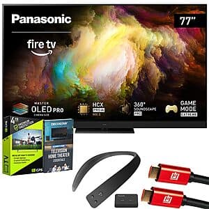 Immersive 4K OLED TV: Panasonic Z8 with Bonus Accessories
