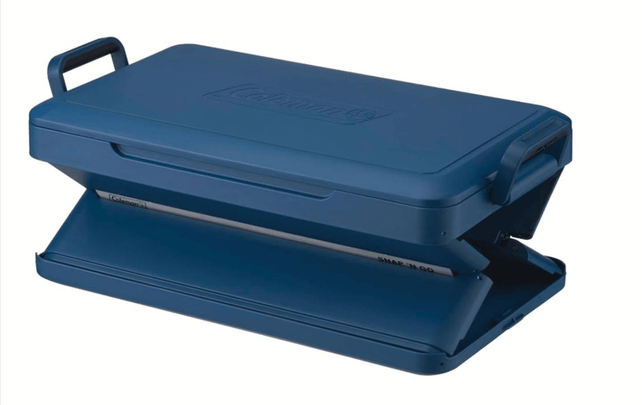 Stay Cold with the Coleman Snap 'N Go 45-Quart Collapsible Cooler