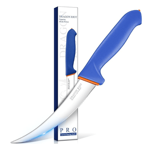 Razor-Sharp German Stainless Steel Boning Knife by Dragon Riot