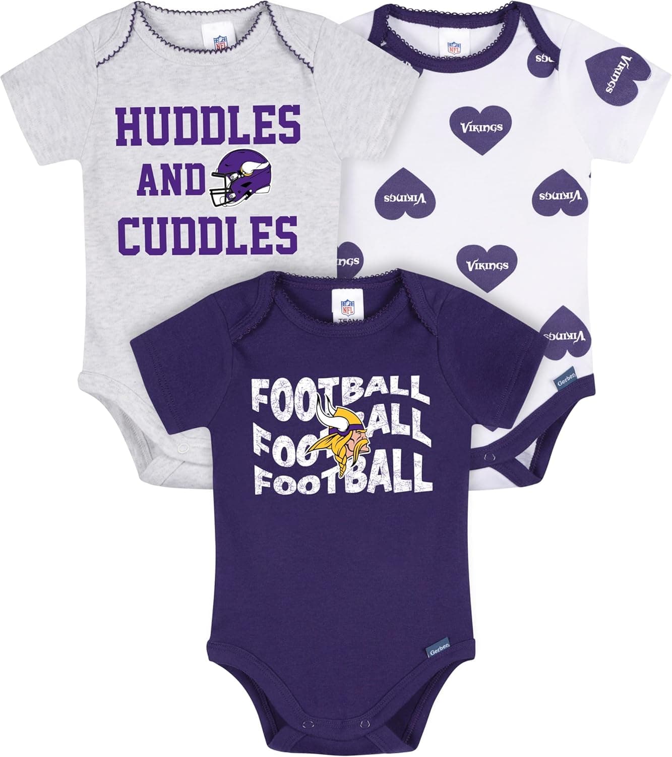 Save 60% on Gerber NFL Onesie Bodysuit for Baby Girls