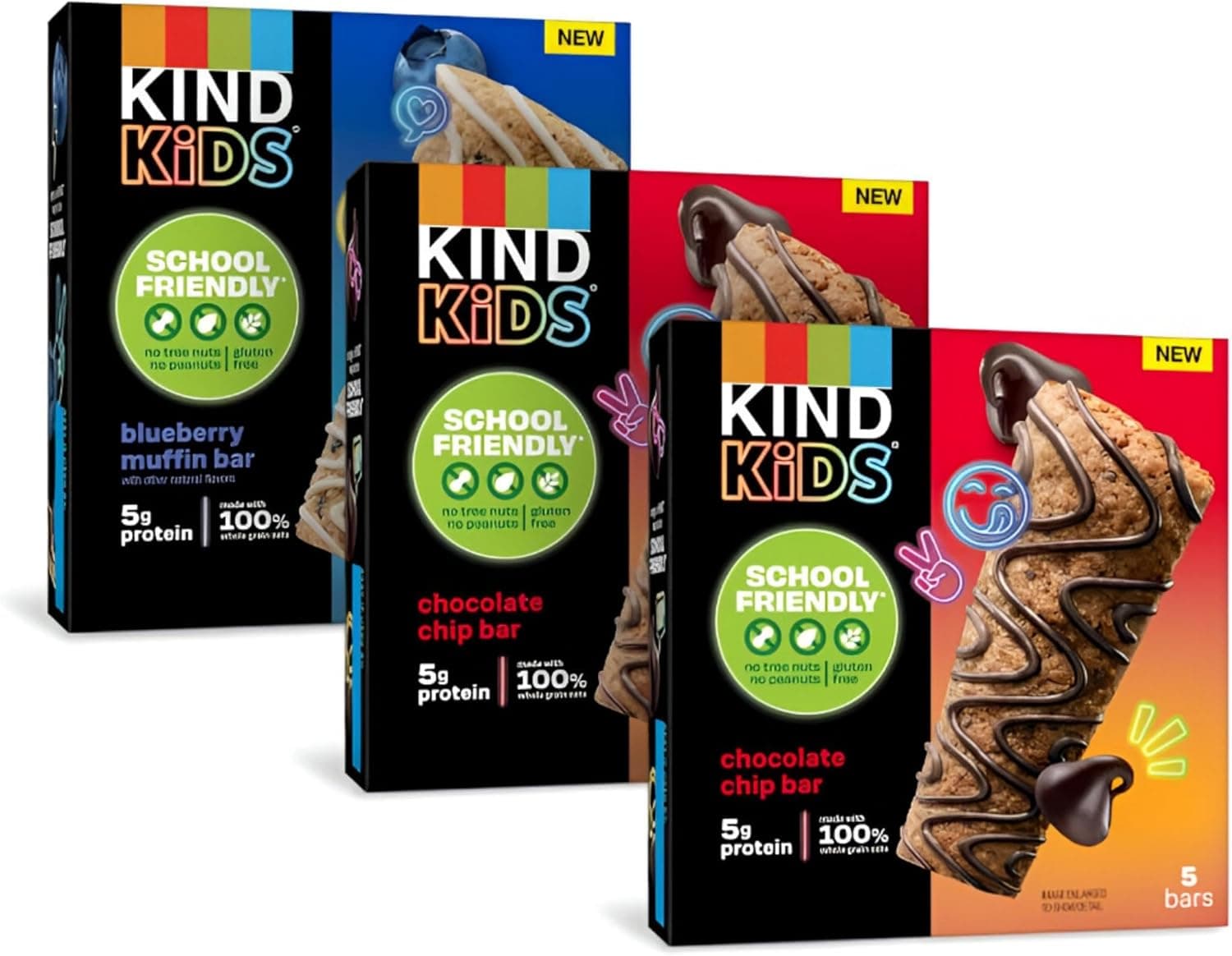Delicious KIND Kids Granola Bars - Gluten-Free, Protein-Rich Snacks