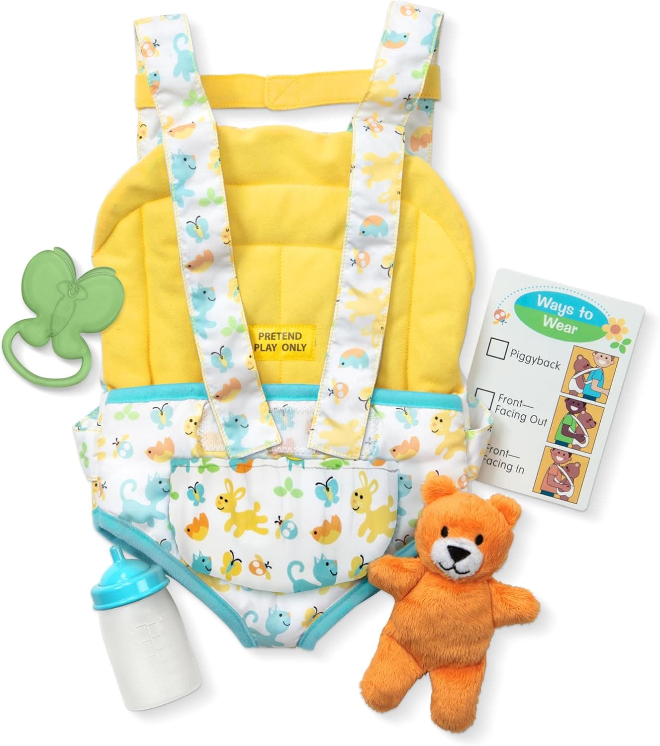 Nurturing Play: Melissa & Doug Doll Carrier Set