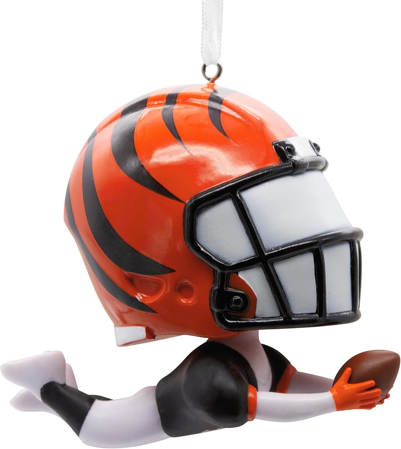 Cheer on the Bengals with this Hallmark NFL Bobblehead Ornament