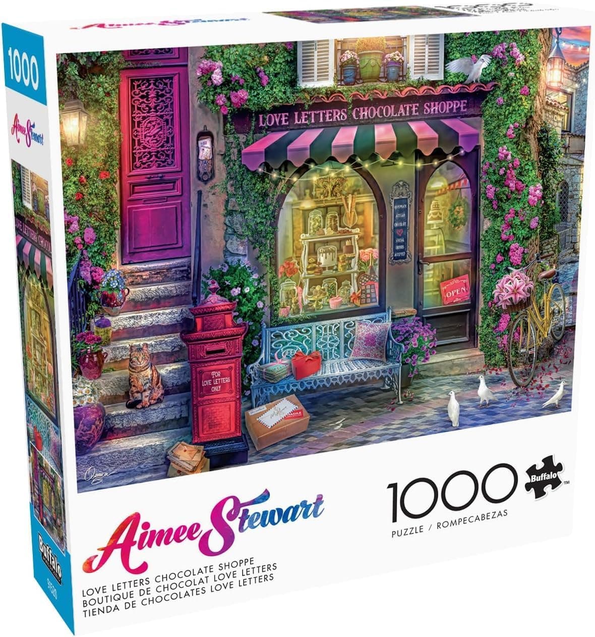 Indulge in Delightful Puzzle Fun with Buffalo Games Aimee Stewart's Chocolate Shoppe