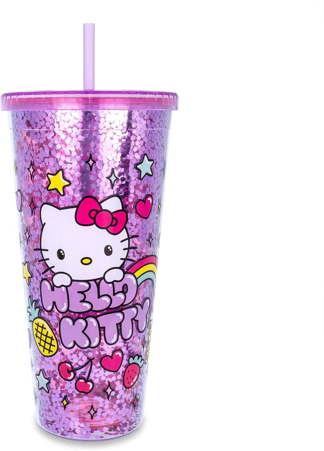 Sip in Style with Hello Kitty's Rainbow Carnival Cup