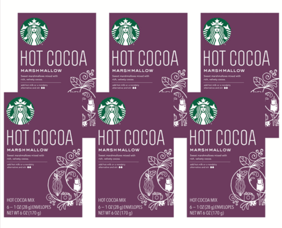 69% Off Starbucks Marshmallow Hot Cocoa Mix