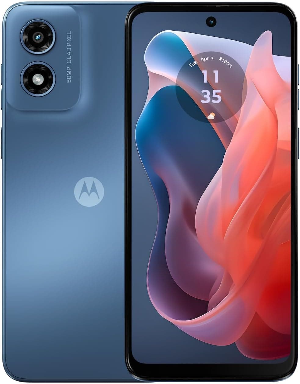 Unlocked Moto G Play: 50MP Camera, 4/64GB, Sapphire Blue