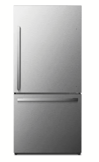 Spacious Hisense PureSpace Bottom-Freezer Refrigerator